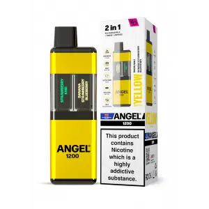  Yellow Edition Angel 1200 Rechargeable Disposable Pod Kit 